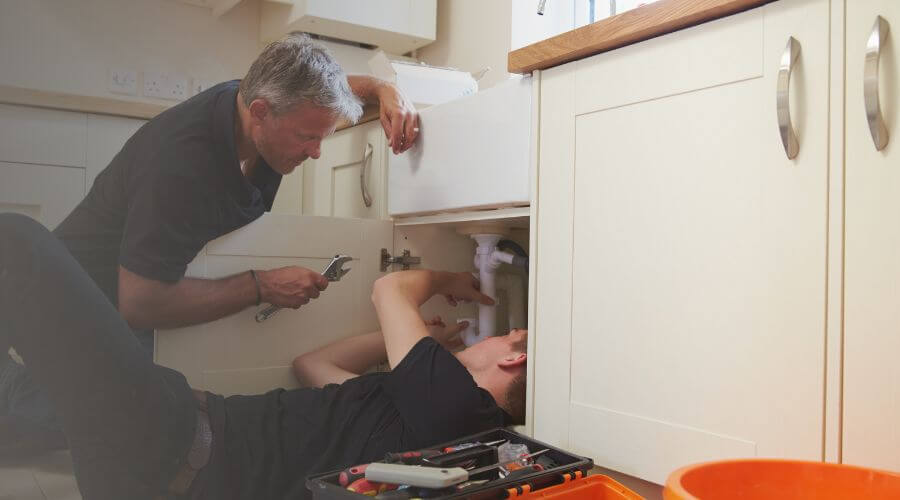 Professional burst pipe repair services in Egg Harbor, WI